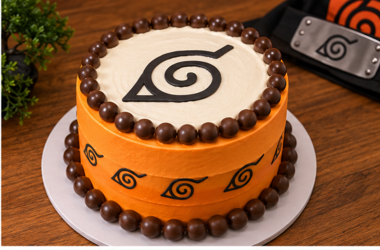 Naruto birthday cake