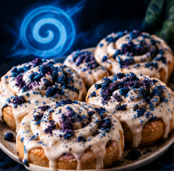 Rasengan cinnamon rolls