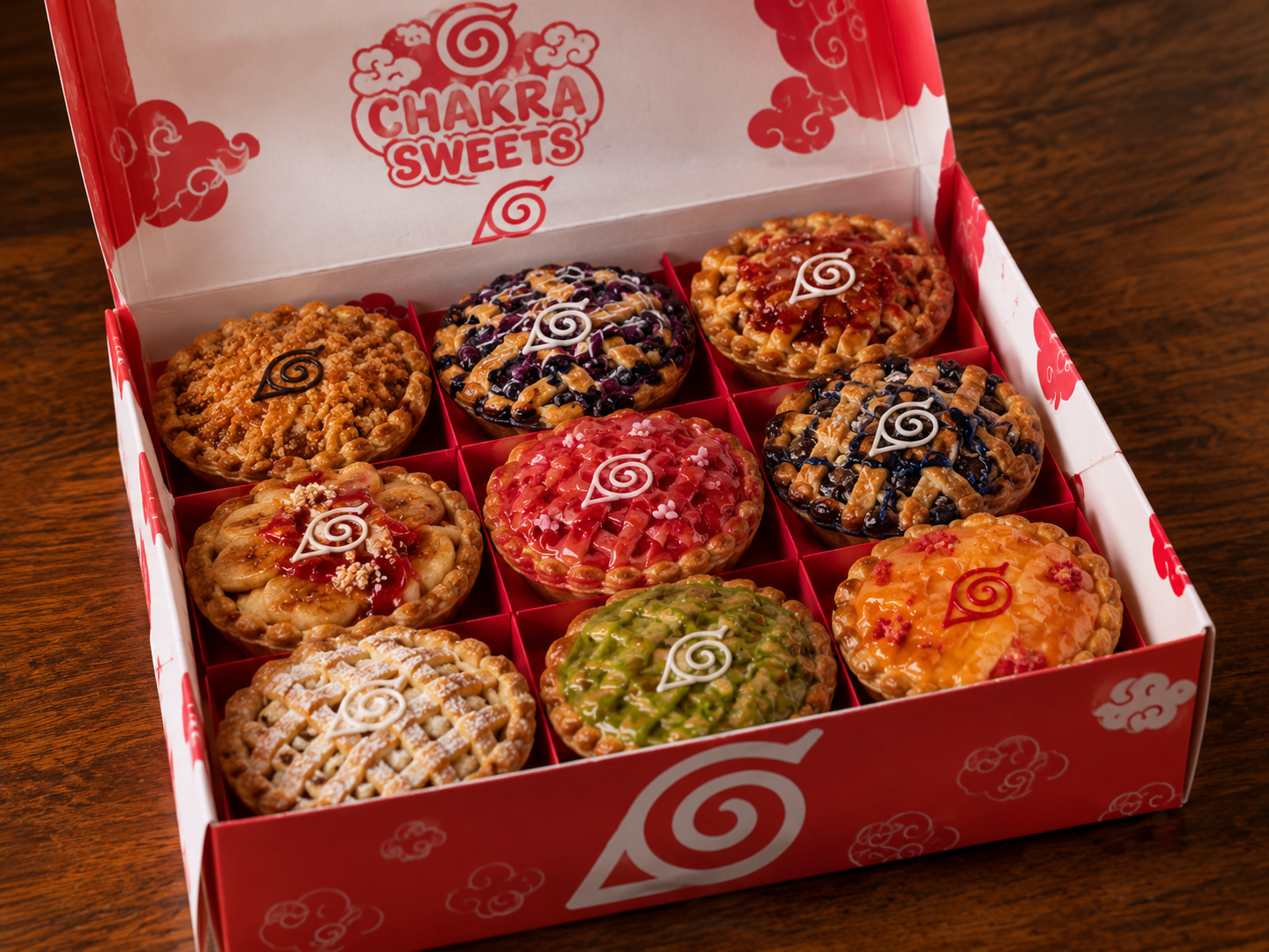 Tailed Beast Fruit Pies