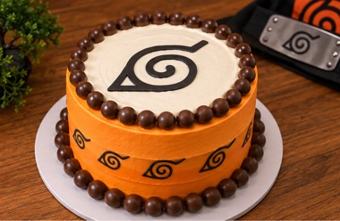 Naruto Birthday Cake