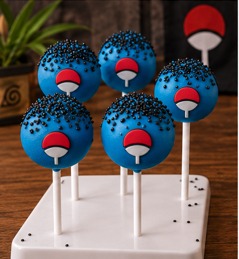 Uchiha Cake Pops