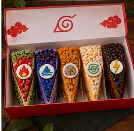 The Five Great Nations Cake Pastries