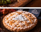 Kokuō white peach and vanilla pie
